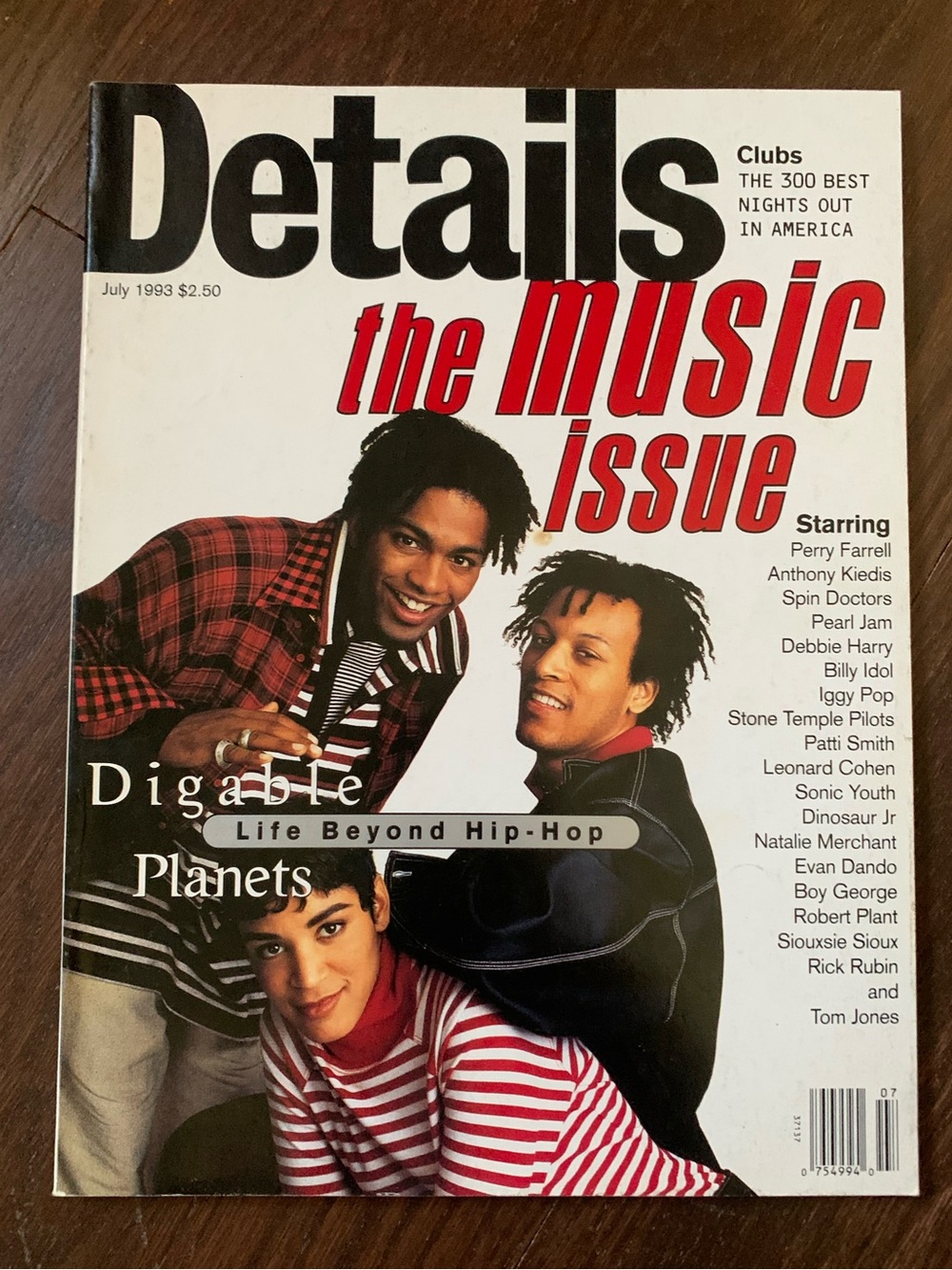 Details Magazine - The Music Issue vintage July 1993